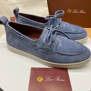 Loro Piana men's sailing shoes Moccasins